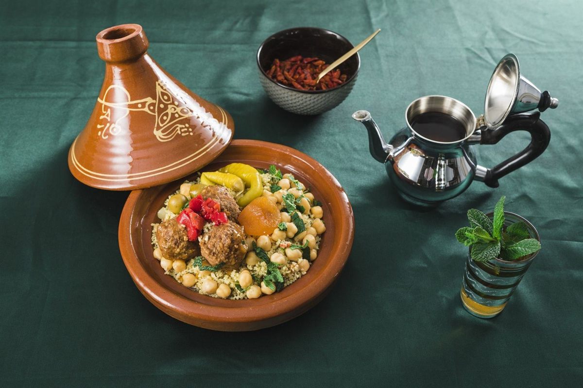 Berber welcome ceremony tea Morocco